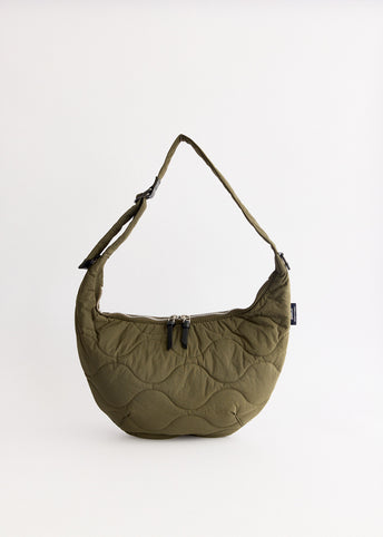 Nylon Rip-Stop Quilting Shoulder Bag
