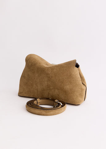 T-Lock Suede Clutch