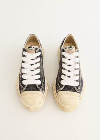 Hank Bleach Denim Low Top Sneakers