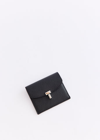 T-Lock Grained Leather Cardholder