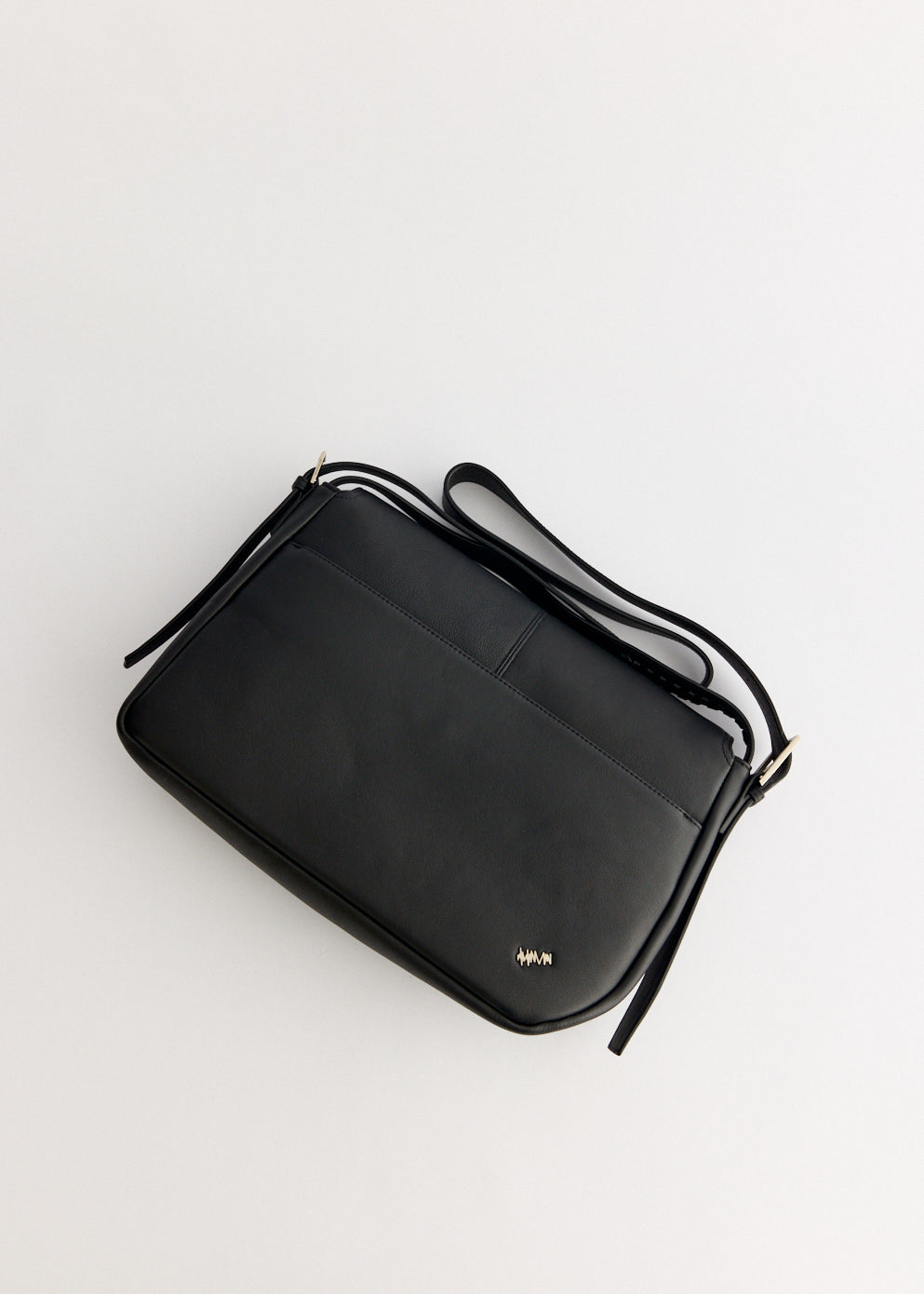 Four Grain Leather Shoulder Bag
