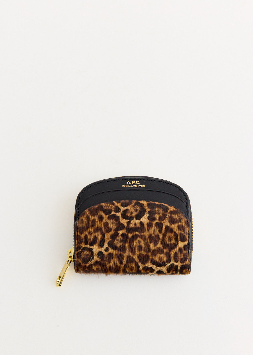 A.P.C. - Demi-Lune Mini Compact Wallet - Wallet,All Products : American Fashion Style Bags On Sale A.P.C. - Demi-Lune Mini Compact Wallet - Wallet,All Products : American Fashion Style Bags On Sale