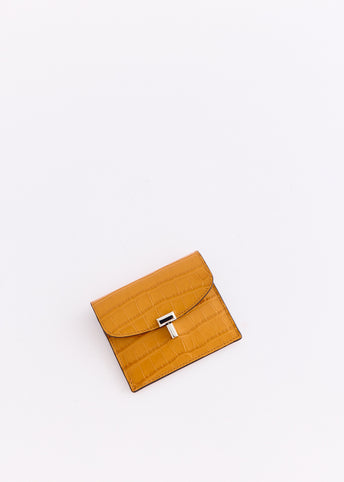 T-Lock Croco Embossed Cardholder