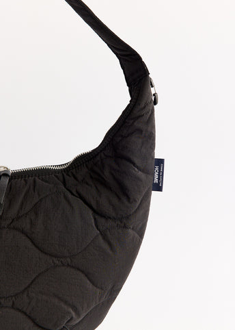 Nylon Rip-Stop Quilting Shoulder Bag
