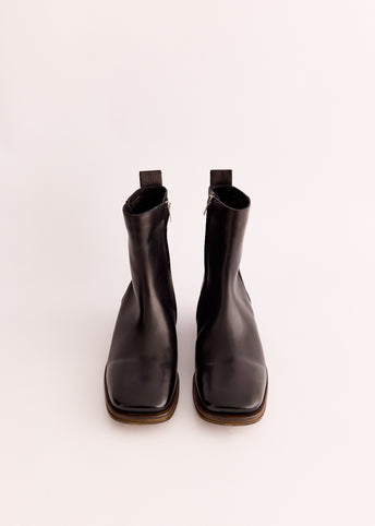 Leather Ankle Boots