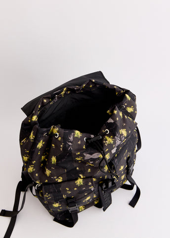 Re-Tech Printed Nylon Backpack