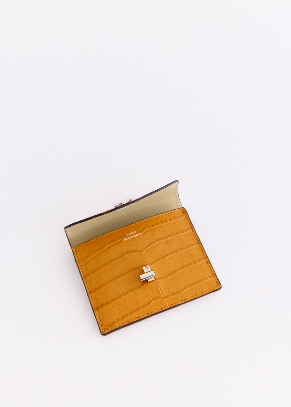T-Lock Croco Embossed Cardholder