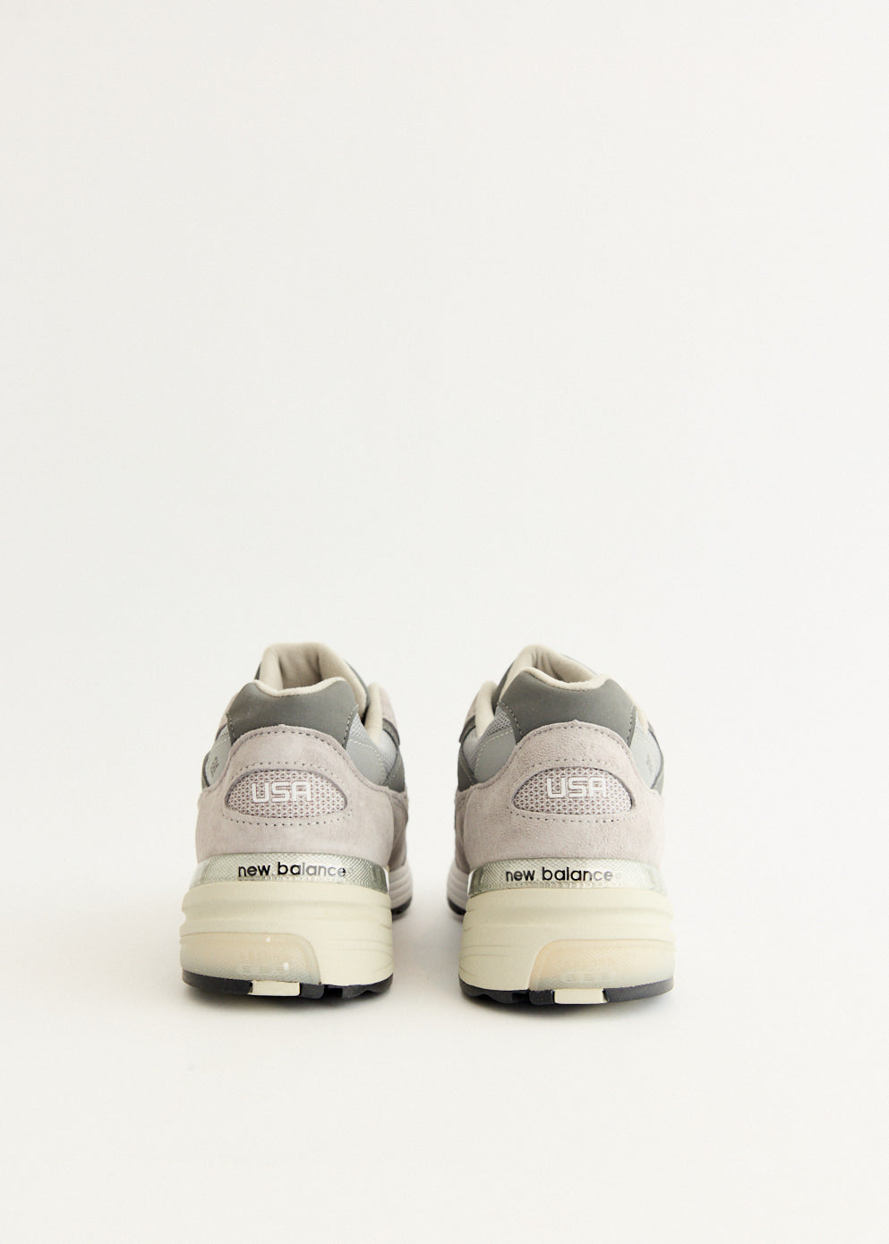 MADE in USA 992 'Grey Silver Metallic' Sneakers