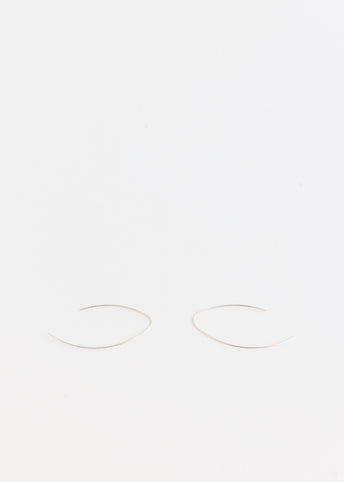 Hook Silver Earrings