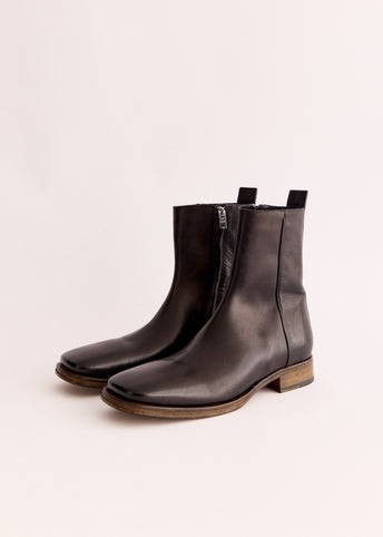 Leather Ankle Boots