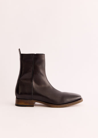 Leather Ankle Boots