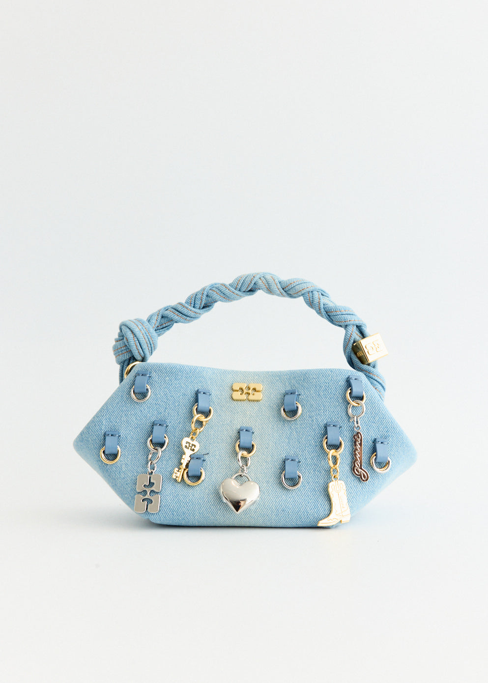 Denim Charms Bou Bag Mini