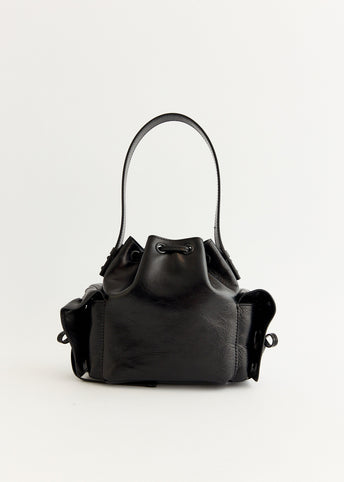 Multipocket Mini Bucket Bag