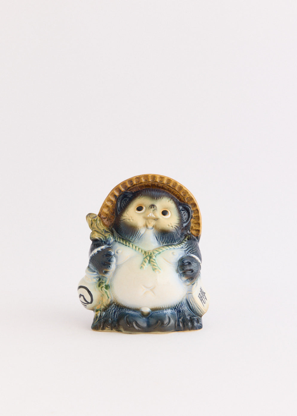 Fortune Raccoon Dog Indigo (Medium)