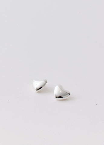 Small Voluptuous Heart Earrings