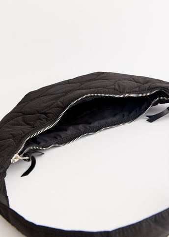 Nylon Rip-Stop Quilting Shoulder Bag
