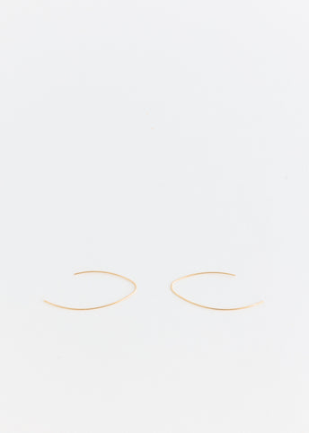 Hook Gold Plated Earrings