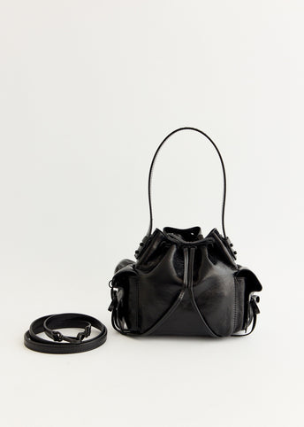 Multipocket Mini Bucket Bag