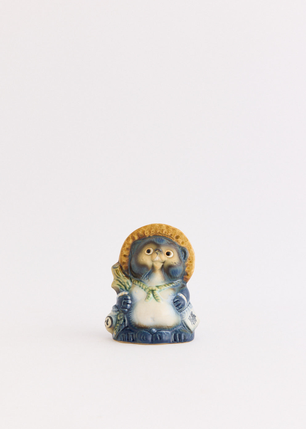 Fortune Raccoon Dog Indigo (Small)