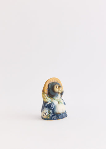 Fortune Raccoon Dog Indigo (Small)