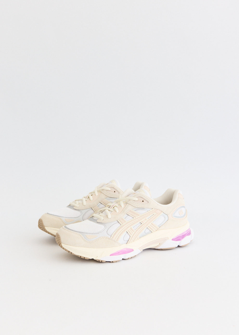 GEL-NYC 2.0 'White Cream' Sneakers