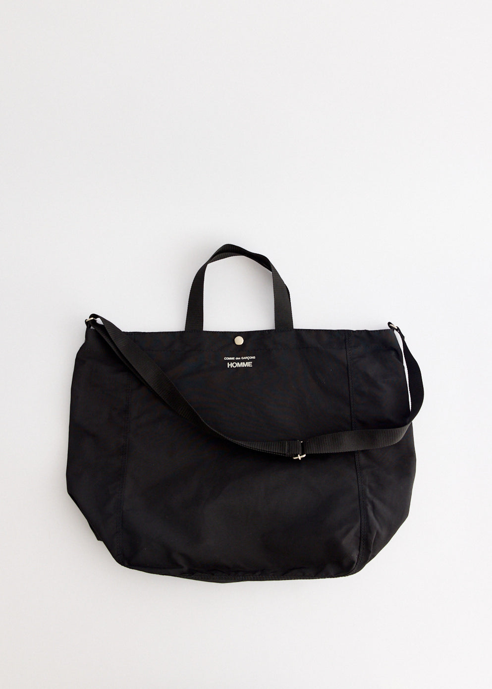 Cotton Nylon Grosgrain Tote Bag