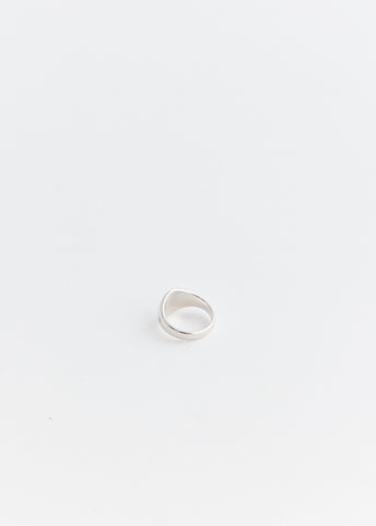 Mini Signet Oval Ring