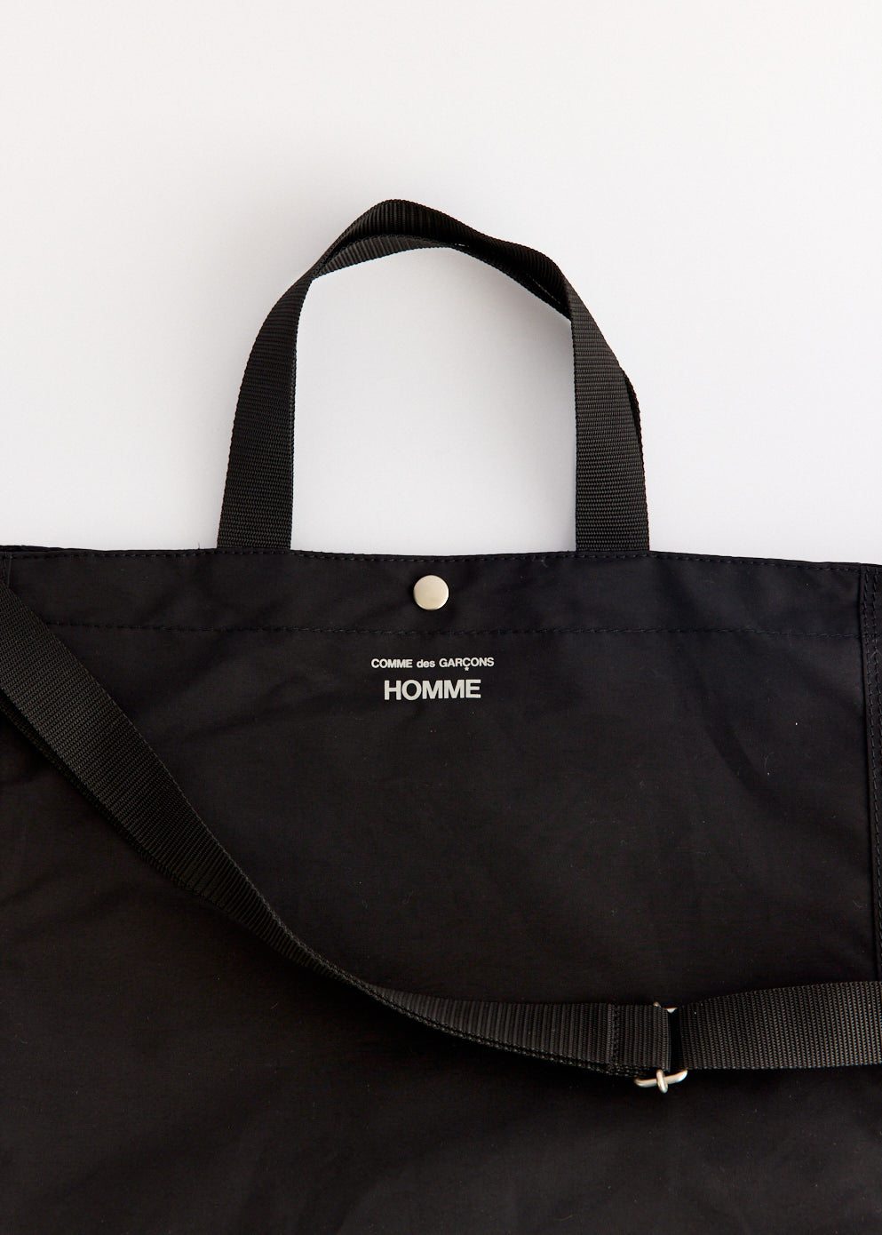 Cotton Nylon Grosgrain Tote Bag