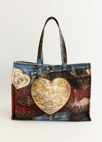 Logo Shoulder Tote Bag