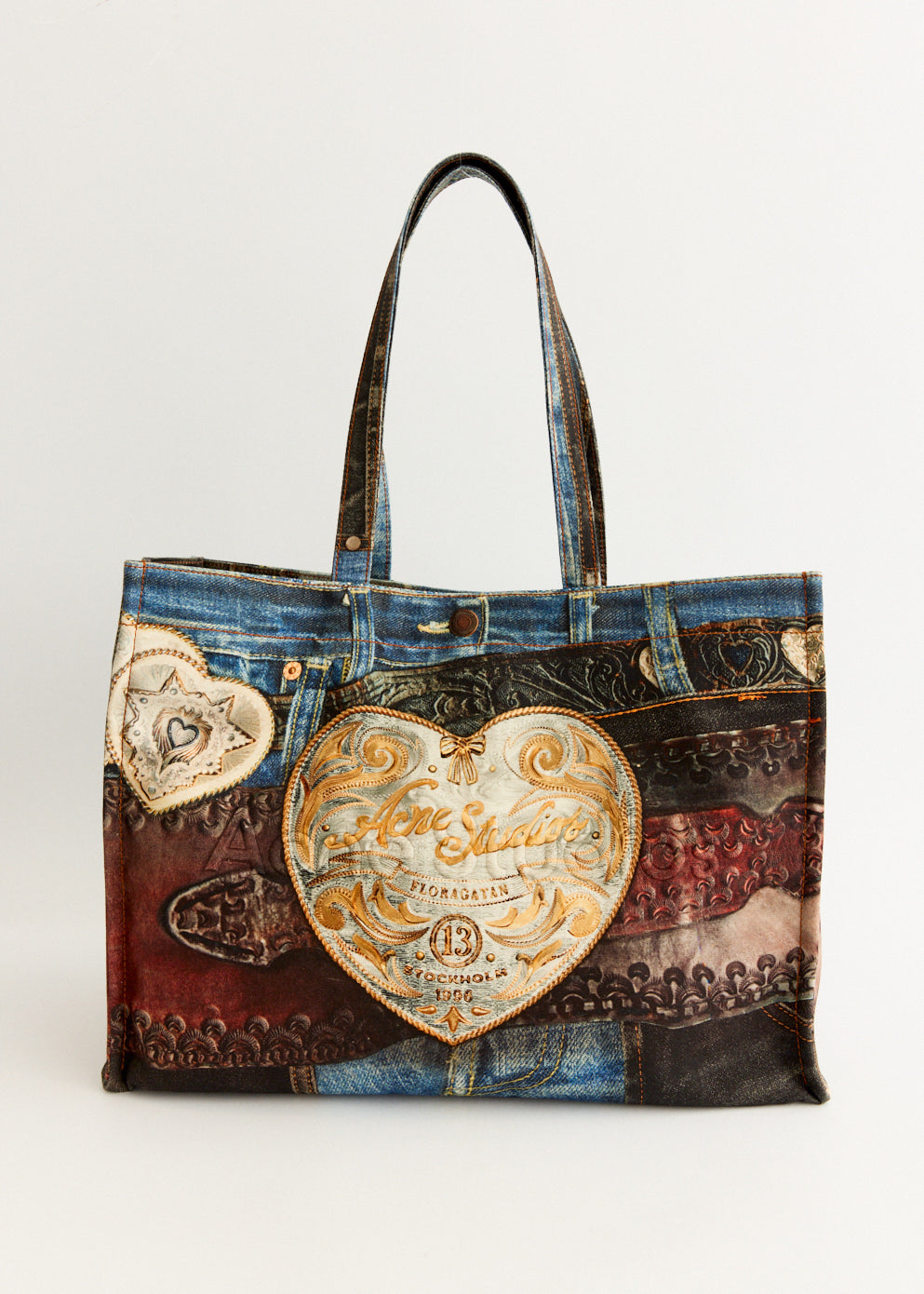 Logo Shoulder Tote Bag