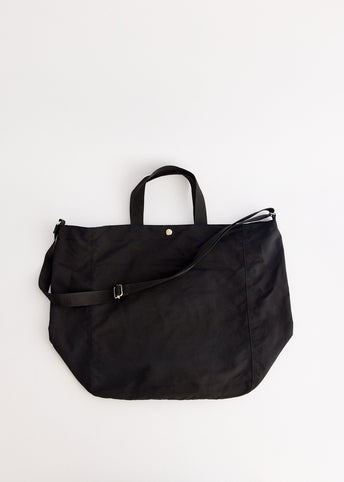 Cotton Nylon Grosgrain Tote Bag