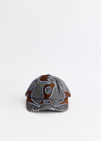 Distressed Urchin Tag Baseball Cap