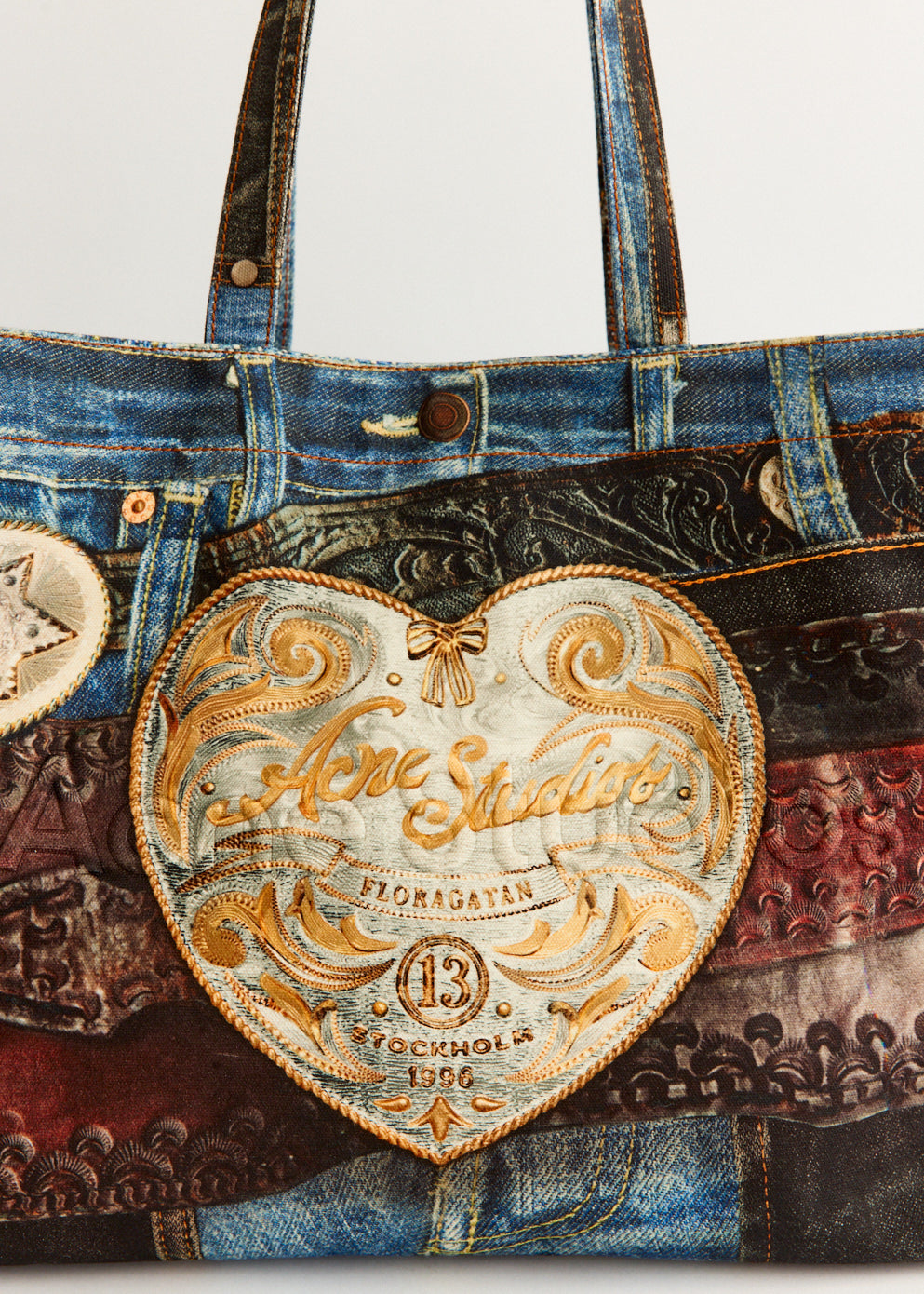 Logo Shoulder Tote Bag