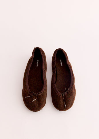Bailarina Felt Flats