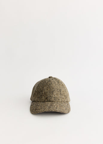 Donegal Wool 6-Panel Cap