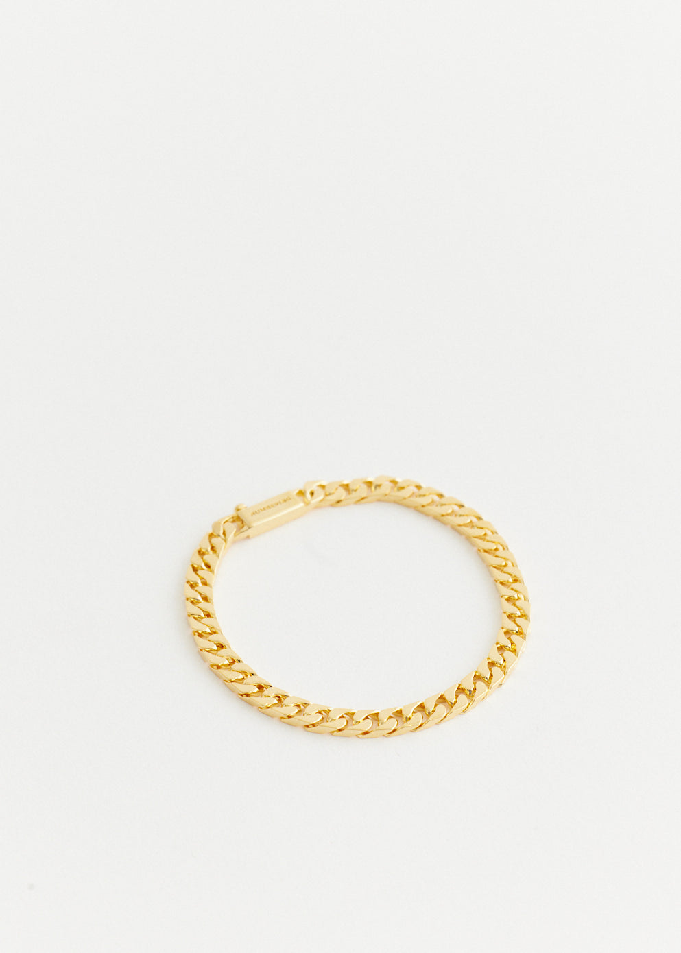 Classic Curb Chain Bracelet Gold