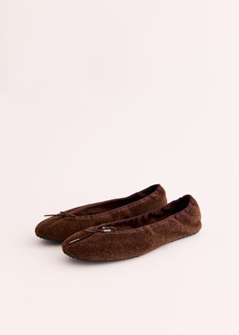 Bailarina Felt Flats