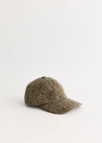 Donegal Wool 6-Panel Cap