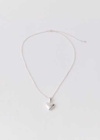 Large Voluptuous Heart Necklace