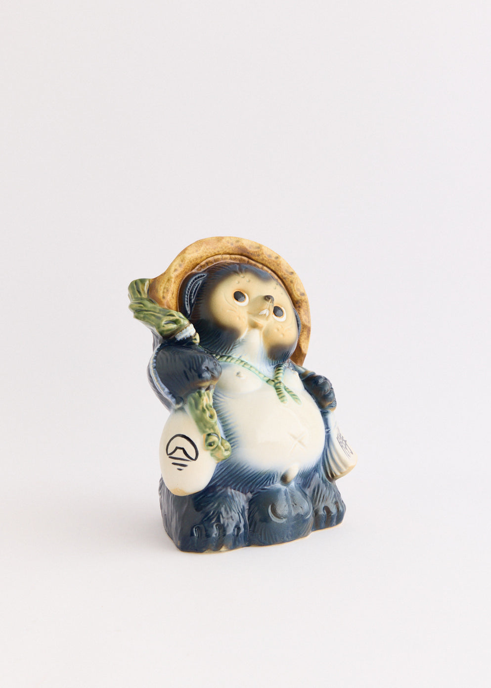 Fortune Raccoon Dog Indigo (Large)