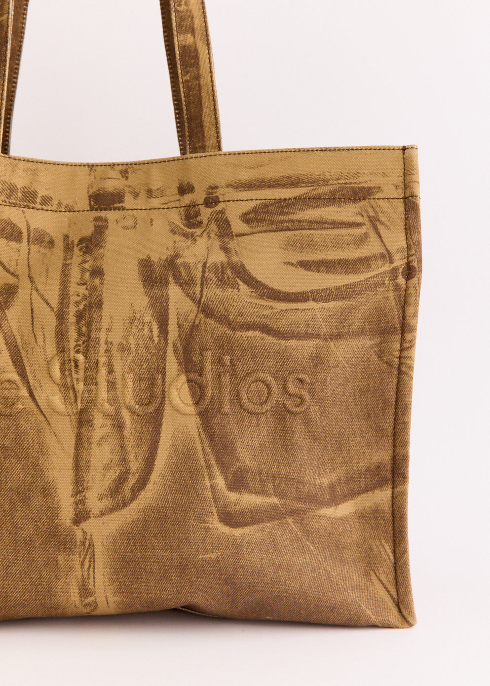 Logo Shoulder Tote Bag