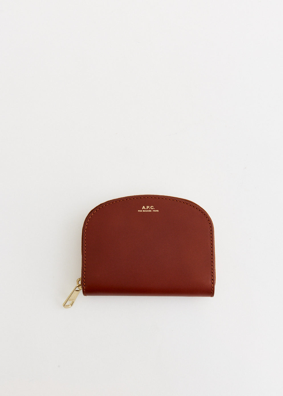 A.P.C. - Demi Lune Compact Wallet - Wallet,All Products : American Fashion Style Bags On Sale A.P.C. - Demi Lune Compact Wallet - Wallet,All Products : American Fashion Style Bags On Sale