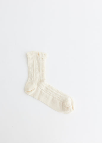 Short Ruffle Socks