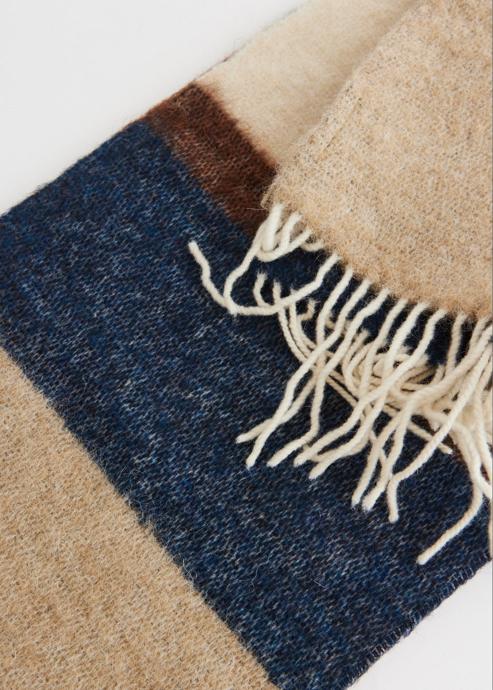 Printed Fringed Scarf
