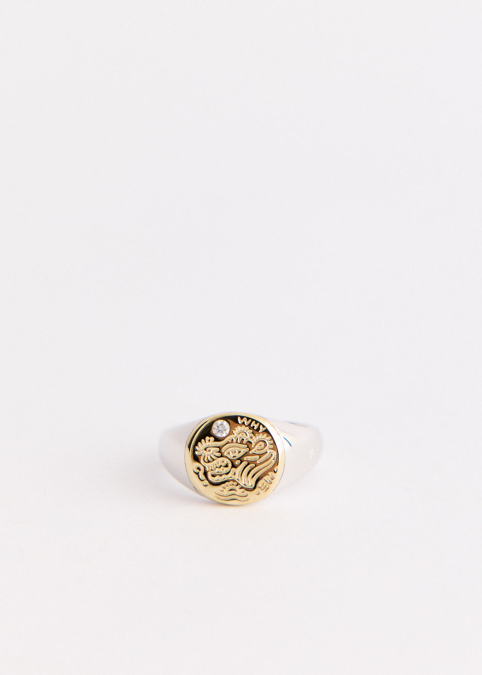 Why Me Ring Gold