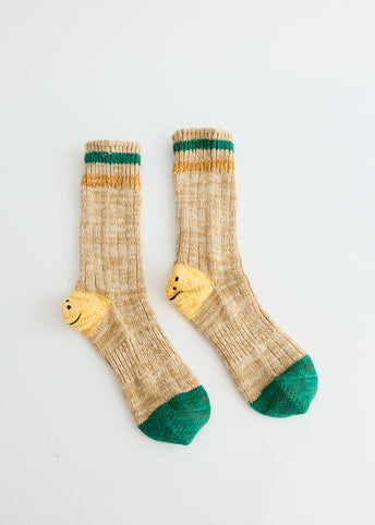 60 Yarns Grandrelle IVY RAINBOWY HAPPY Heel-Hold Socks