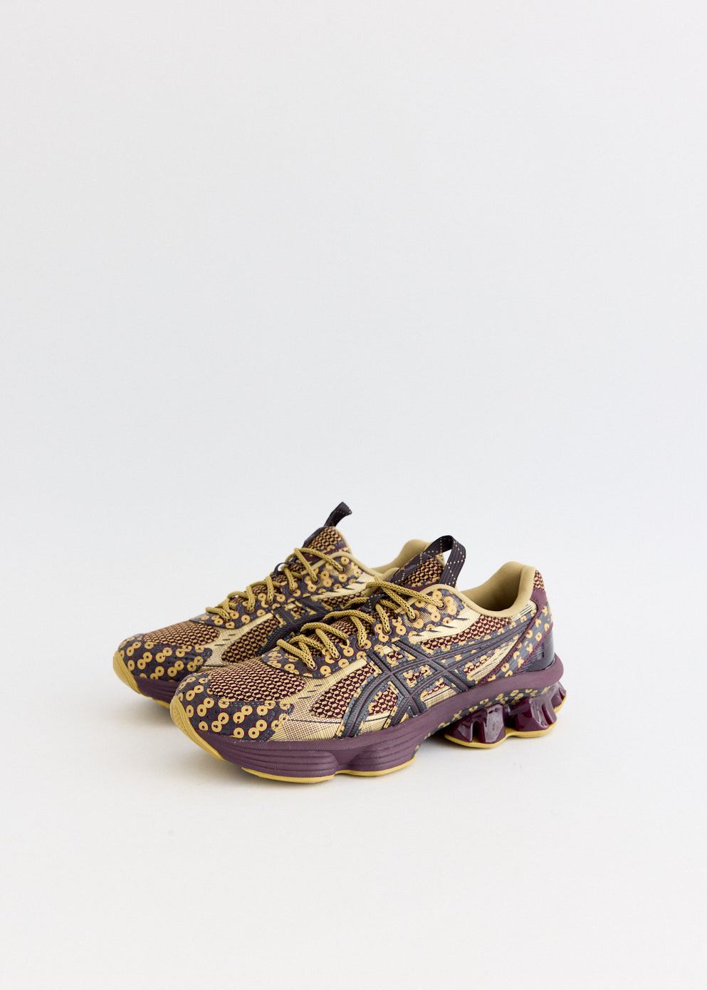 US7-S Gel-Kinetic Fluent 'Brown Yellow' Sneakers