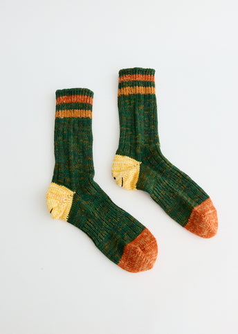 60 Yarns Grandrelle IVY RAINBOWY HAPPY Heel-Hold Socks
