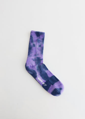 Tie Dye Crew Socks