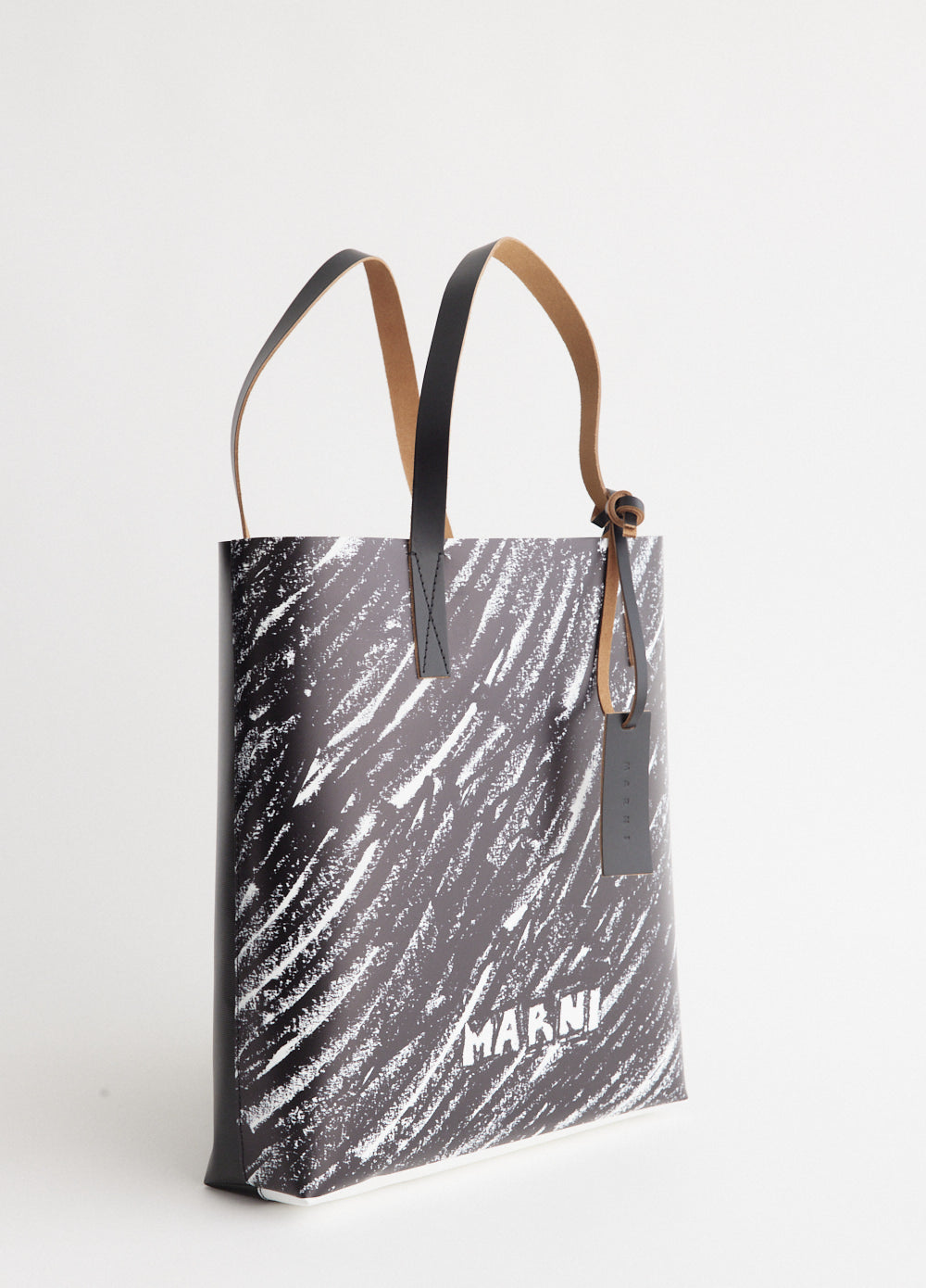 Tribeca shopping bag in blue and black | Marni